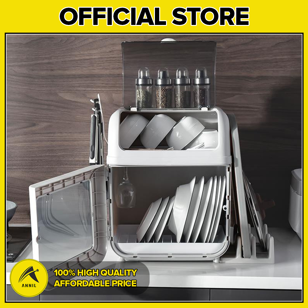 Annil Storage Box Dish Rack Kitchen Kitchen Rack Kitchen Spice
