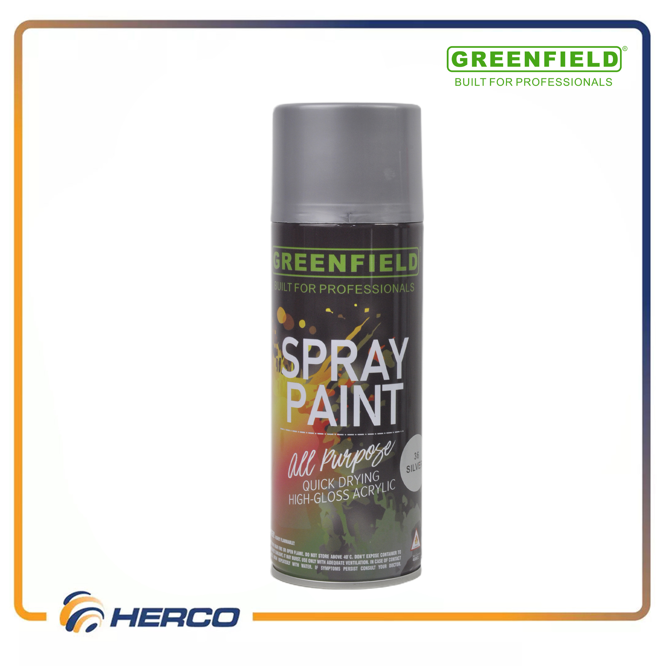 Greenfield Spray Paint Silver Lazada PH