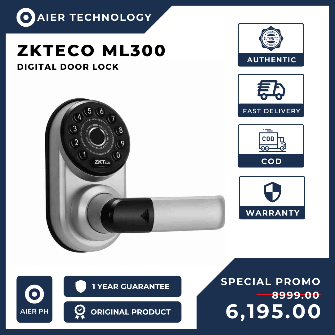 ZKTeco Security Smart Lock Digital Door Lock System with APP Bluetooth