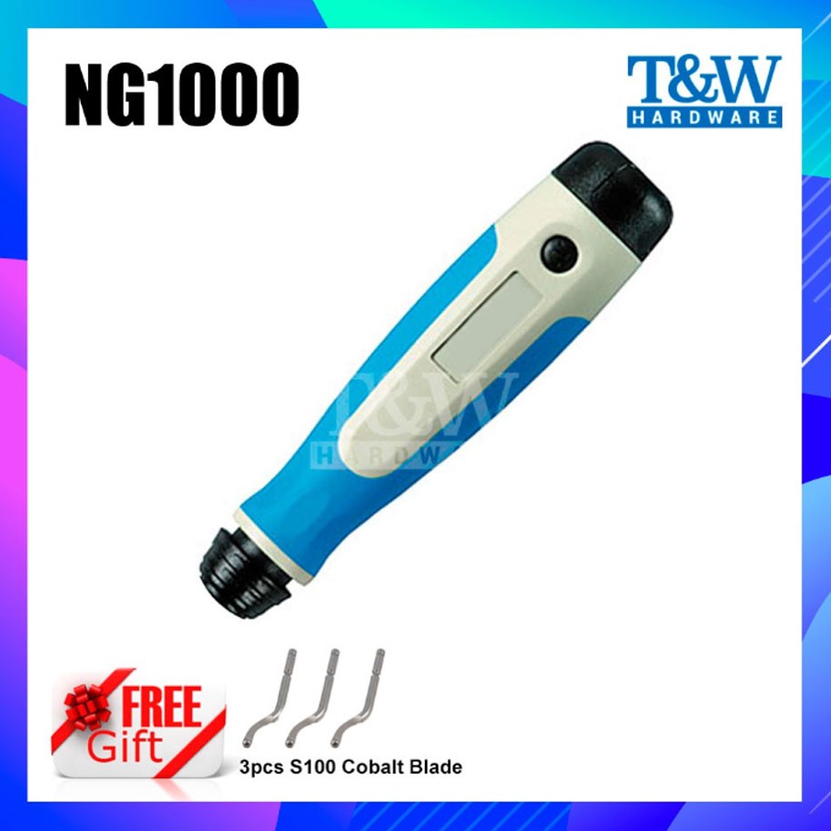 Deburring Tool NB1100 NG1000 FREE 3pcs Deburring blades S100 Obalt