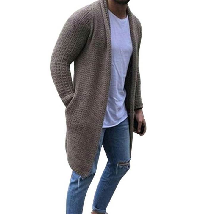 thin long cardigan