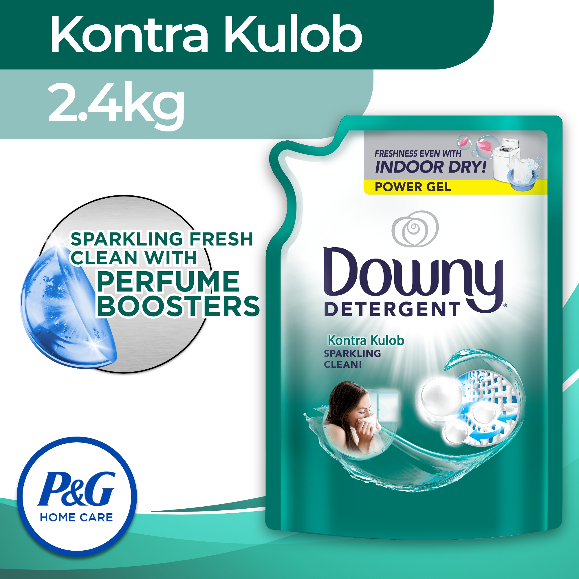 Downy Liquid Detergent Kontra Kulob 2.4Kg (Laundry Detergent) Lazada PH