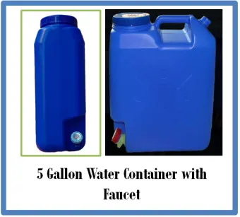 5 Gallon Water Container With Faucet Plastic Lazada Ph
