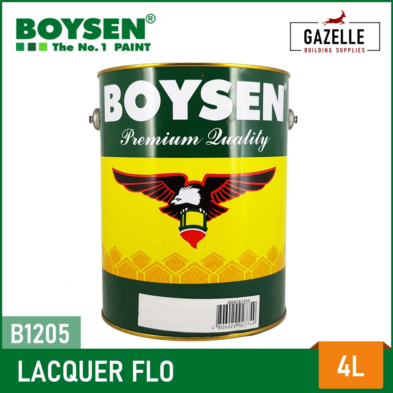 Boysen Lacquer Flo B1205 1L / 4L Lazada PH