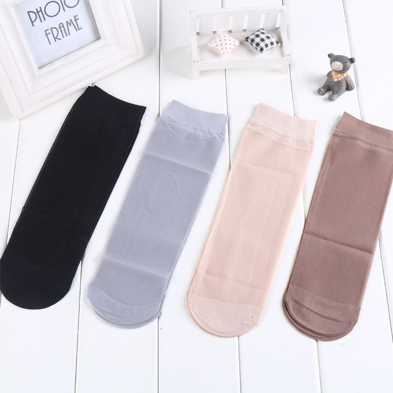 Cozyrooms 1 Pairs Women's Short Ankle Stockings Fashion Lady ...