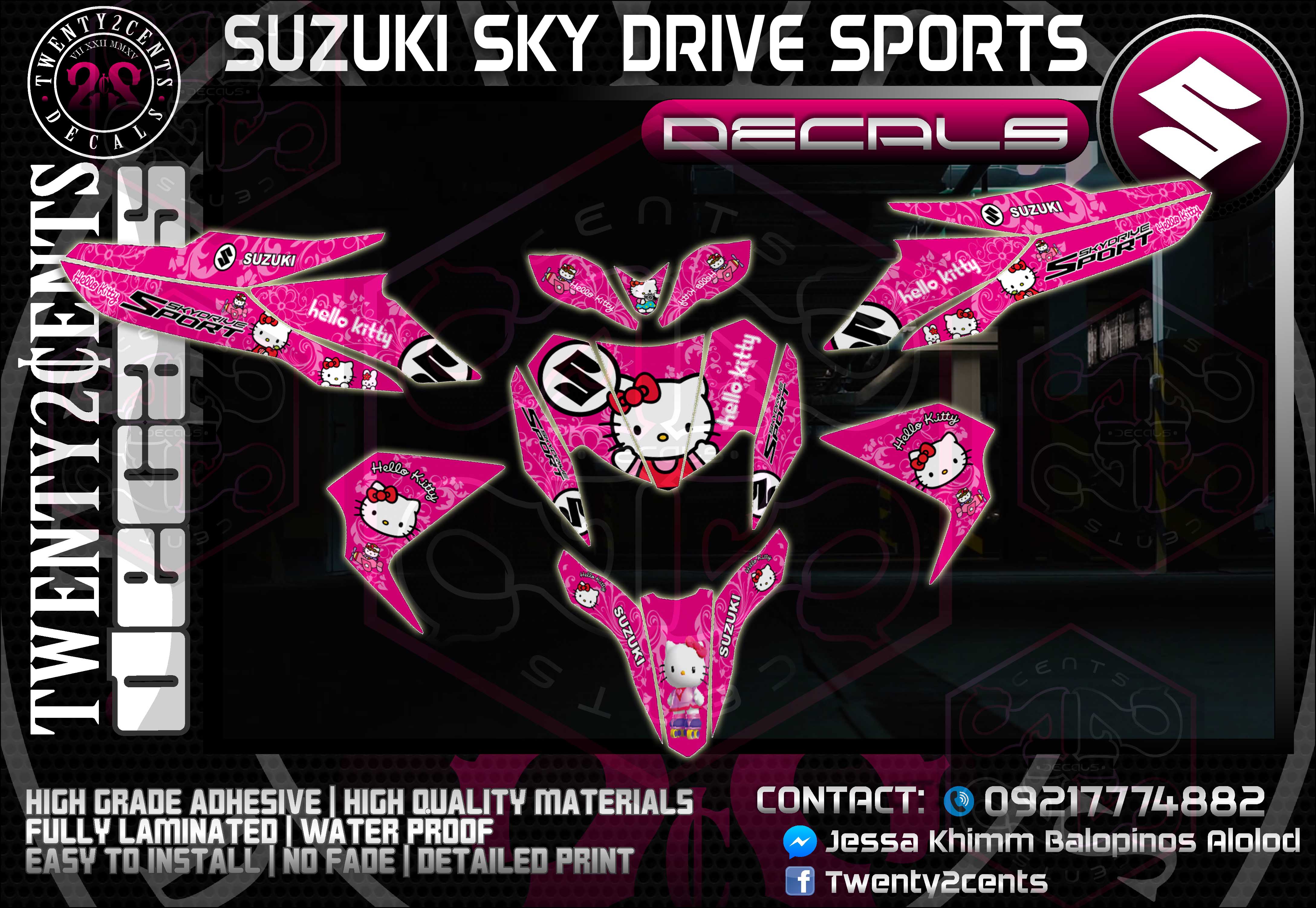 skydrive sports decals Lazada PH