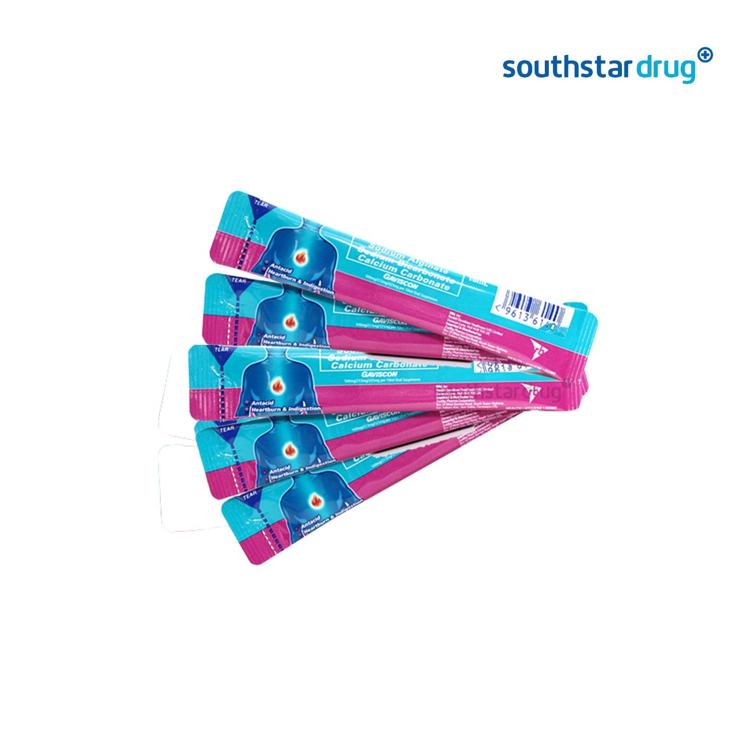 Gaviscon Double Action 10 ml Sachet 5s Lazada PH