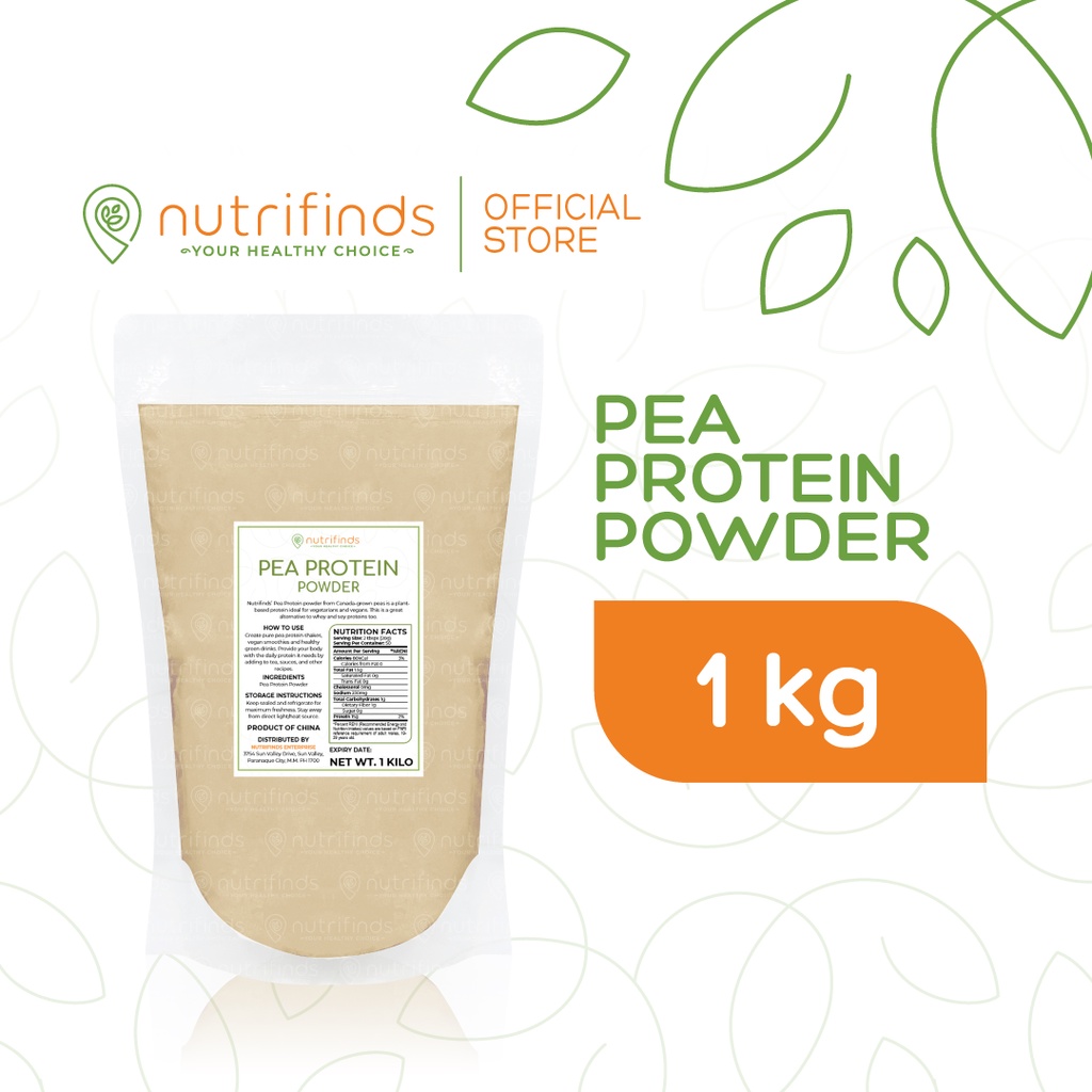 Nutrifinds® Pea Protein Powder BULK Lazada PH