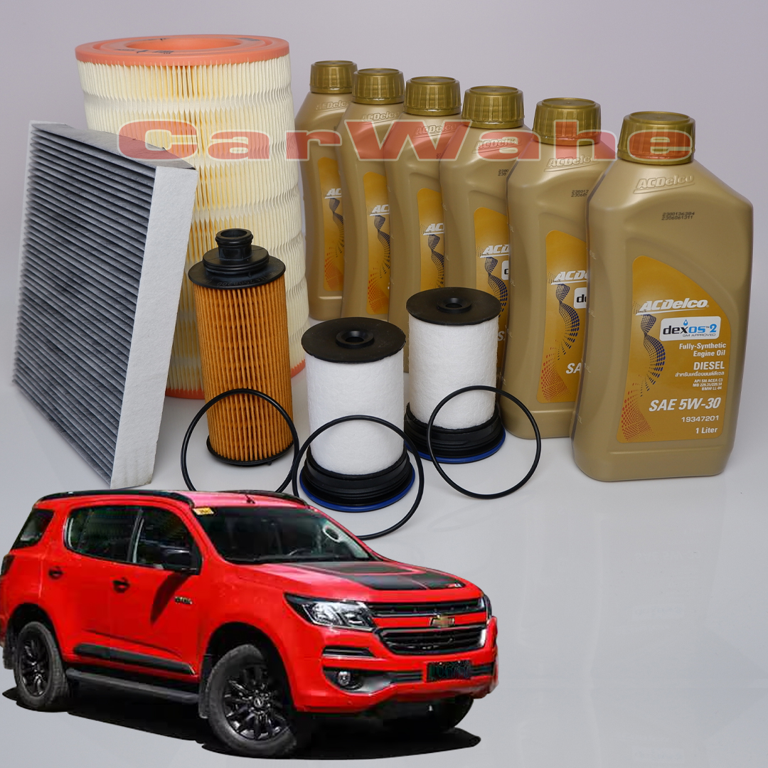 Chevrolet Trailblazer / Combo 5 / ENGINE OIL Dexos2 5W30 / OIL filter ...