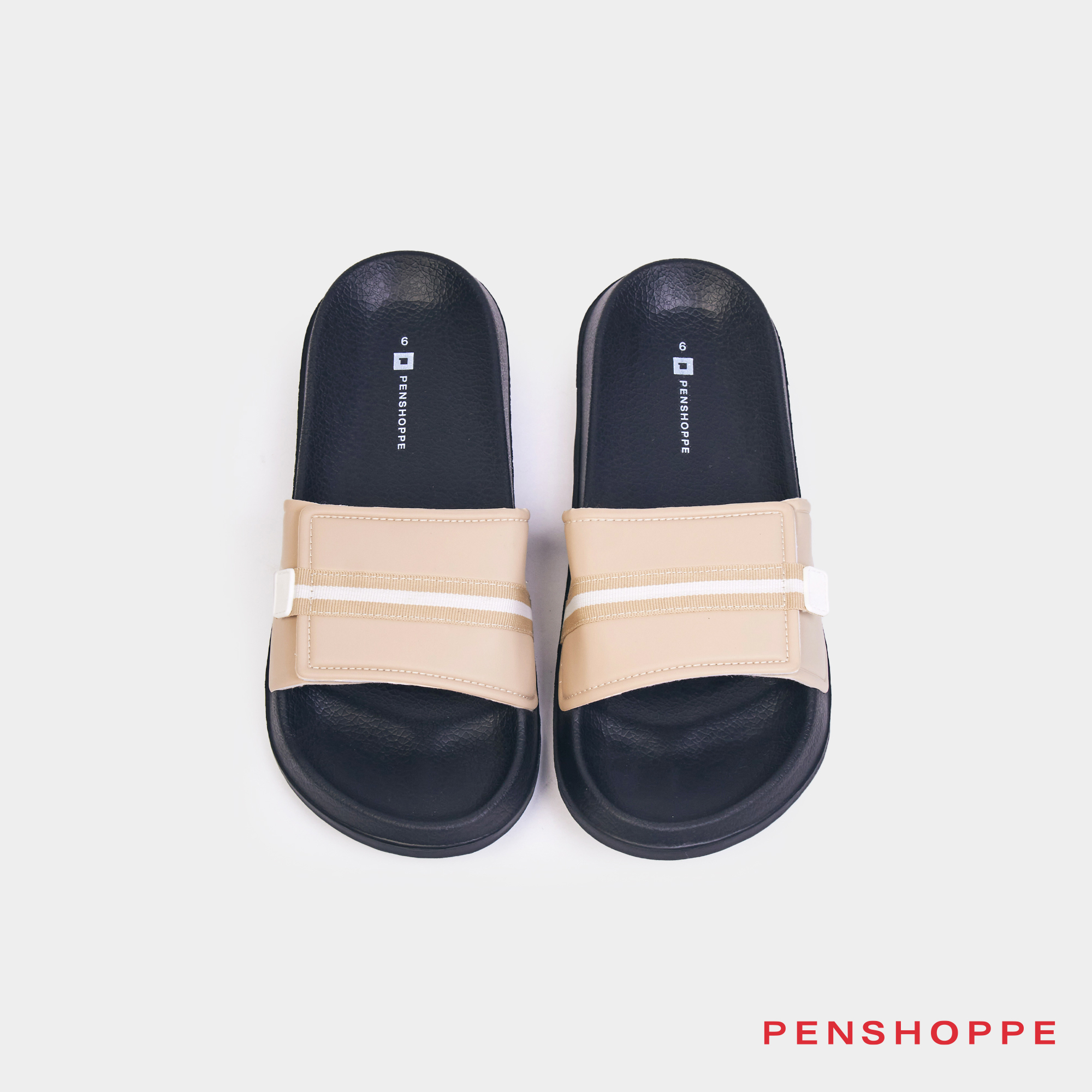 penshoppe one band slippers