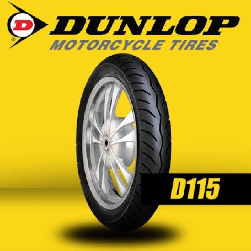DUNLOP MOTORCYCLE TIRES D115 WITH FREE TIRE SEALANT Lazada PH