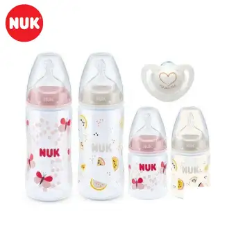 nuk pink bottles