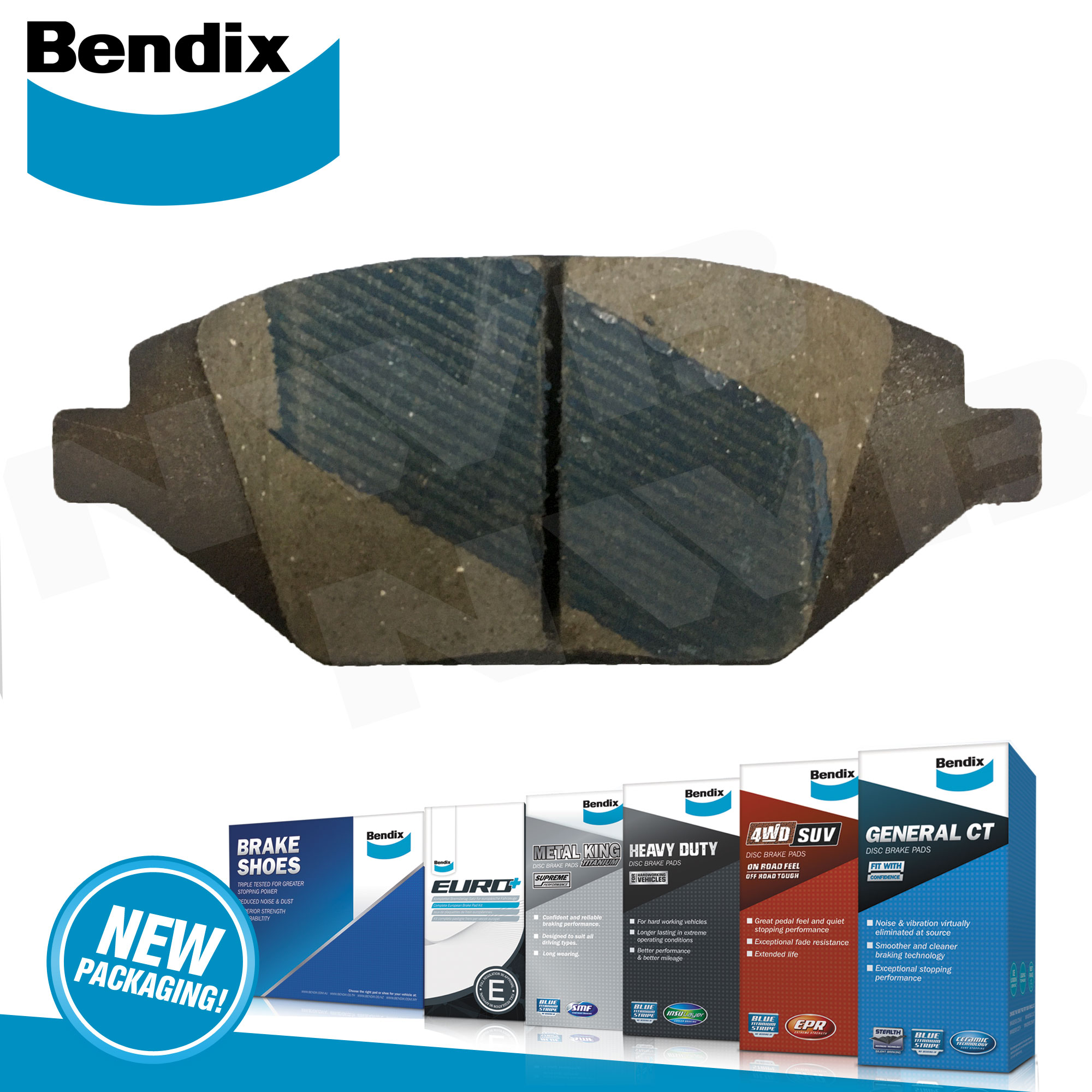 Bendix Brake Pads Front Set GCT for Chevrolet Spark 20172021 (DB2499