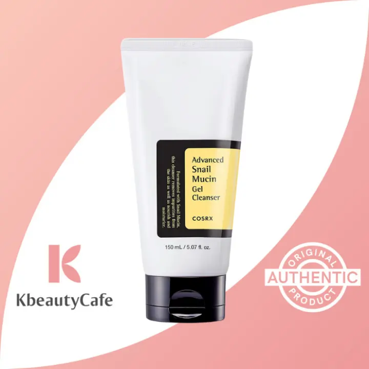 cosrx advanced snail mucin gel cleanser