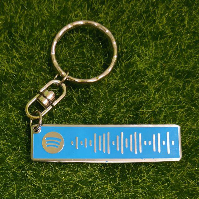 Spotify QR Code Keychain Song or Playlist Engraved in 304 Stainless Lazada PH