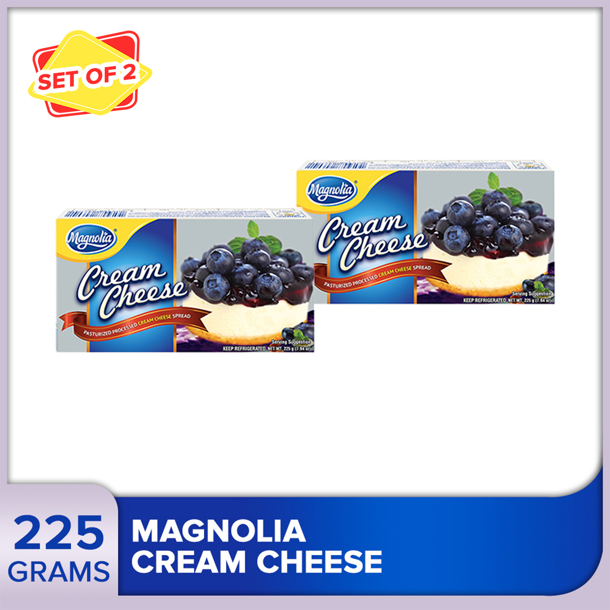 Magnolia Cream Cheese 225g Set of 2 Lazada PH