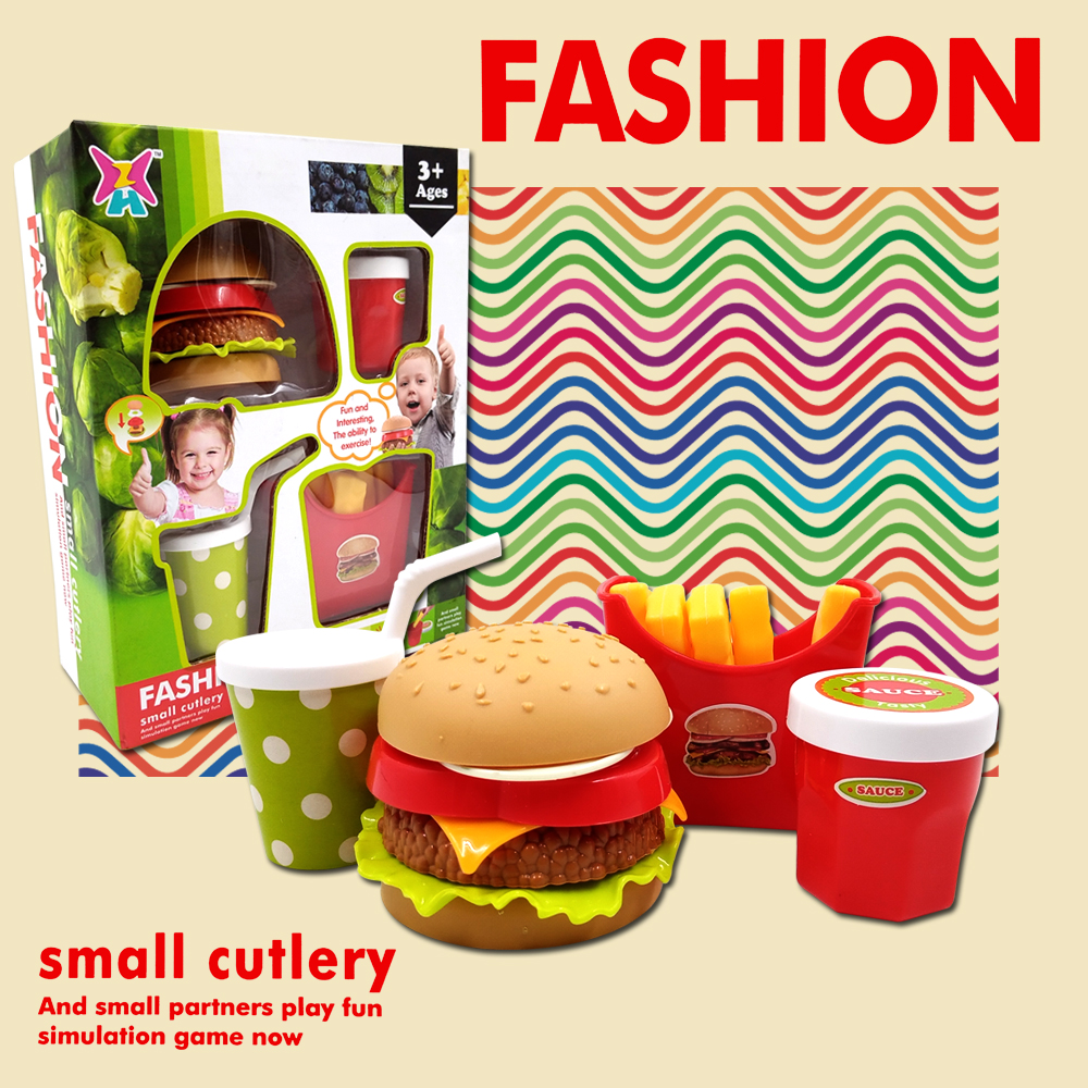burger toy set