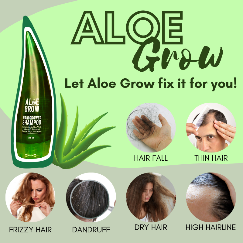 100% Authentic Aloe Grow Shampoo by Misumi Premiere! Amino Acids Aloe Vera  Extract Essential Nutrients Vitamins Minerals for Deep Penetrating Repair  Split Ends Frizzy Hair Hair Loss Thin Hair Improves Hair Length