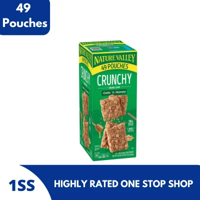 Nature Valley Granola Bars Oats n Honey, 49 Pouches