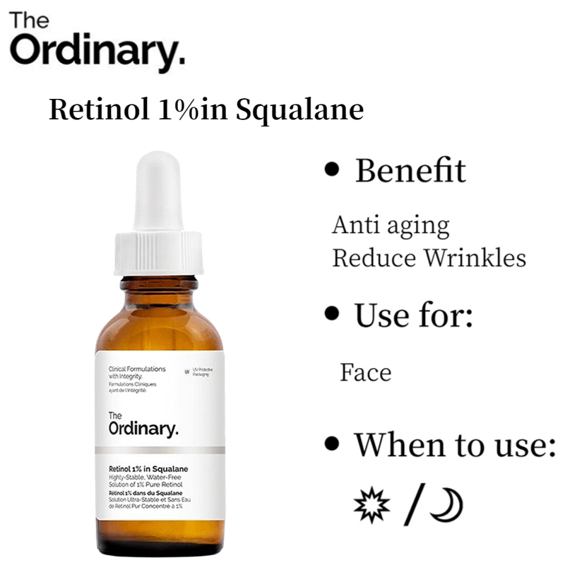 The Ordinary Serum [Glycolic Acid,Niacinamide,AHA+BHA,Retinol,Salicylic ...