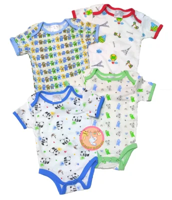 THE BABY SHOP PH Small Wonders Cute Bodysuit Onesie for Baby Boy 0-3 months and 3-6 months