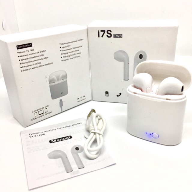 i7S TWS AirPods Wireless Bluetooth 