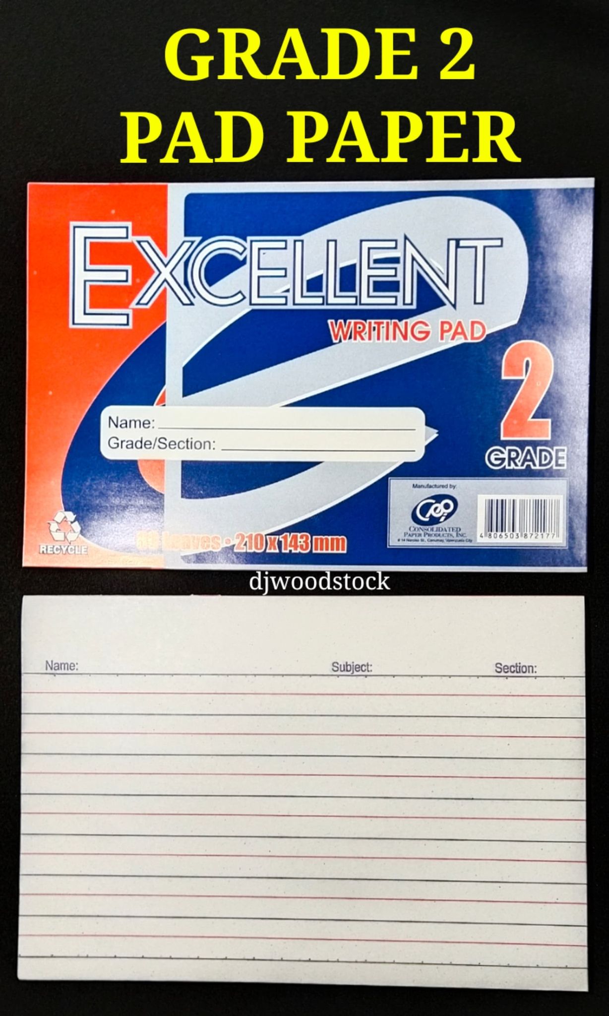 GRADE 2 PAD PAPER, WRITING PAD PAPER Lazada PH