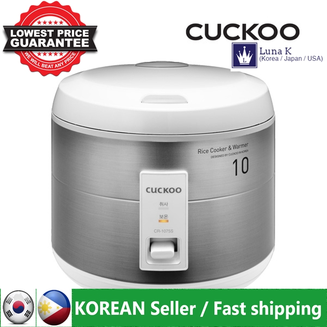 [10 Cups] CUCKOO Korea Best Selling Rice Cooker CR1075S Lazada PH