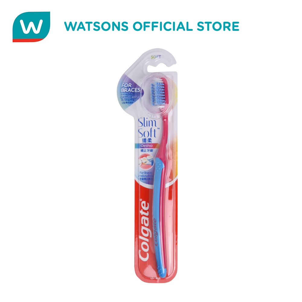 COLGATE Slim Soft Ortho Toothbrush 1s Lazada PH