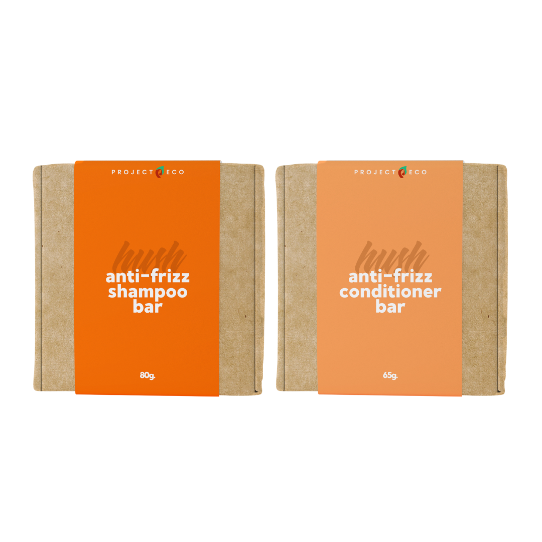 HUSH AntiFrizz Shampoo and Conditioner Bar Lazada PH