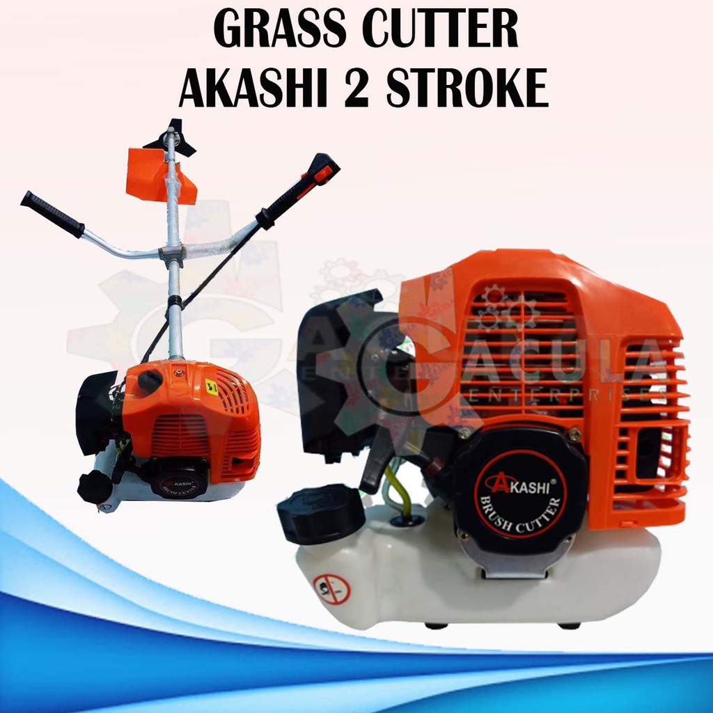 GRASS CUTTER / BRUSH CUTTER 2 STROKE AKASHI SET (NOTE ANG ROD/TUBO AY