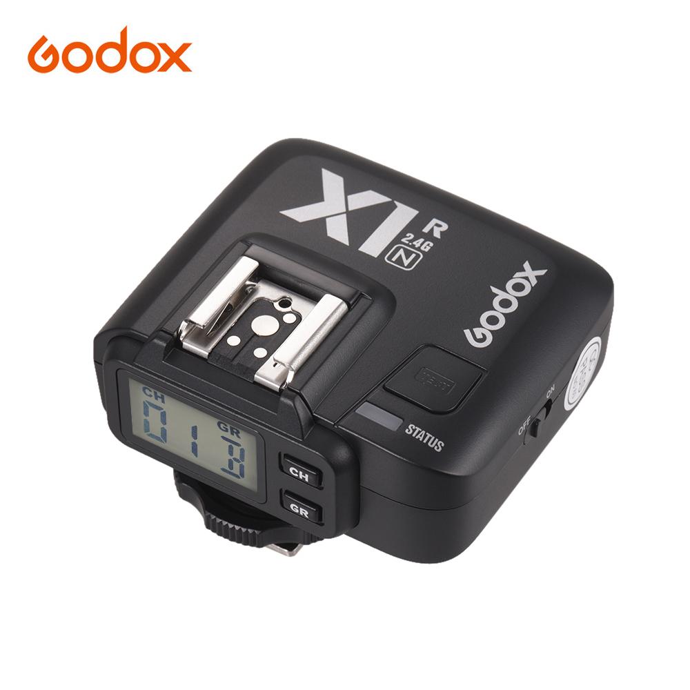 Godox X1R-N TTL 2.4G Wireless Flash Trigger Receiver for Nikon DSLR Camera for X1N Trigger