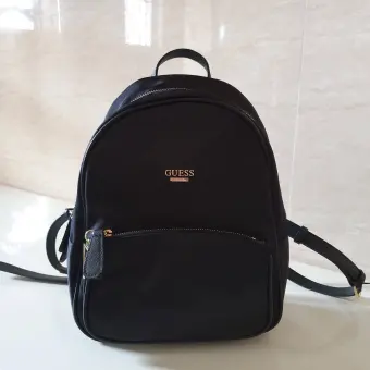 guess mini backpack black