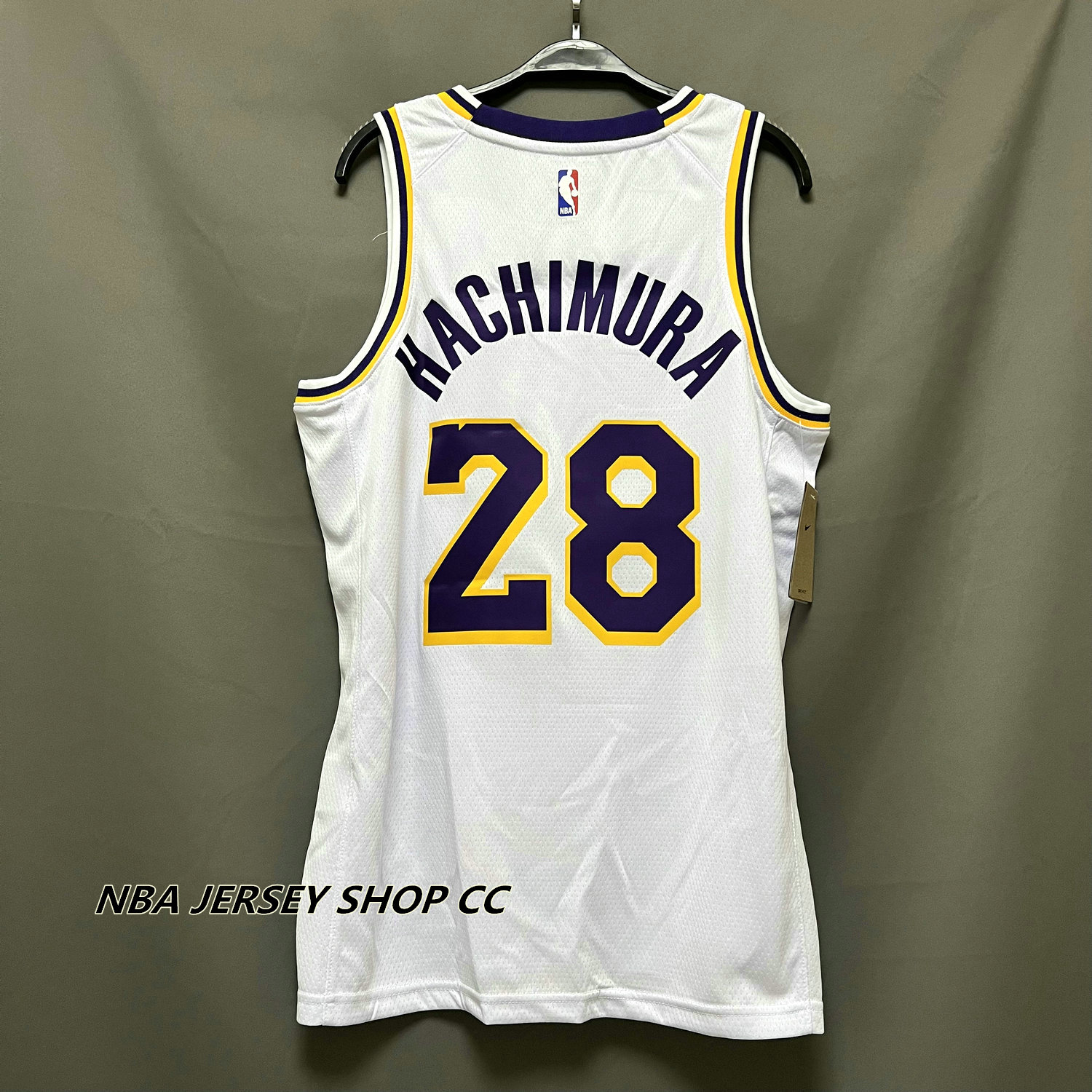 2023 LA Lakers Hachimura #28 Jordan Swingman Alternate Jersey (L)