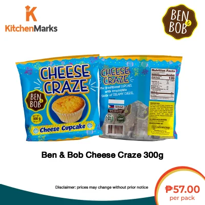 Ben & Bob Cheese Craze Cupcake - 10pcs per pack