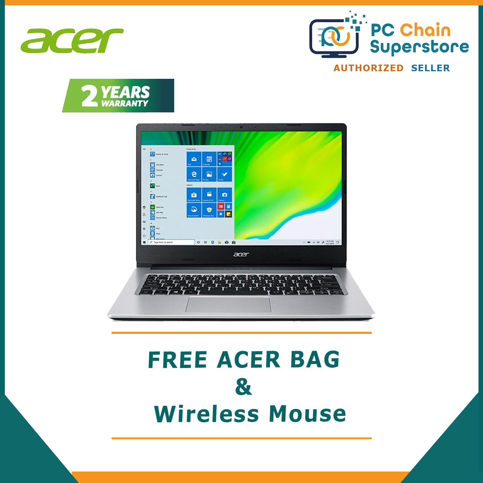 Acer Aspire 3 Laptop - 14