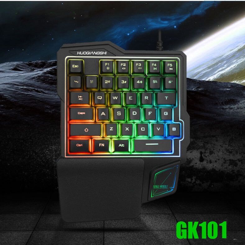 Mobile Club One Handed keyboard half keyboard Gaming Keyboard BK101