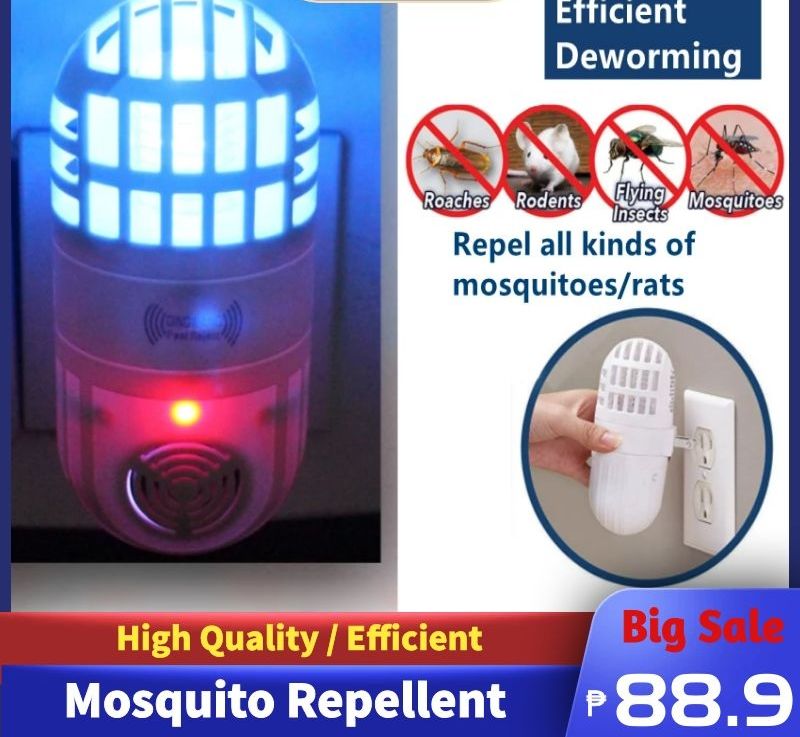 AUTHENTIC ATOMIC ZAPPER MOSQUITO KILLER NEW ULTRASONIC MOSQUITO KILLER