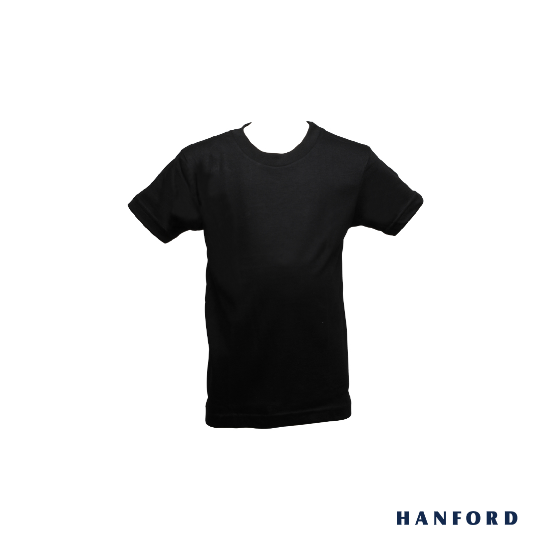 Hanford Men/Teens R-Neck Cotton Modern Fit Short Sleeves Shirt