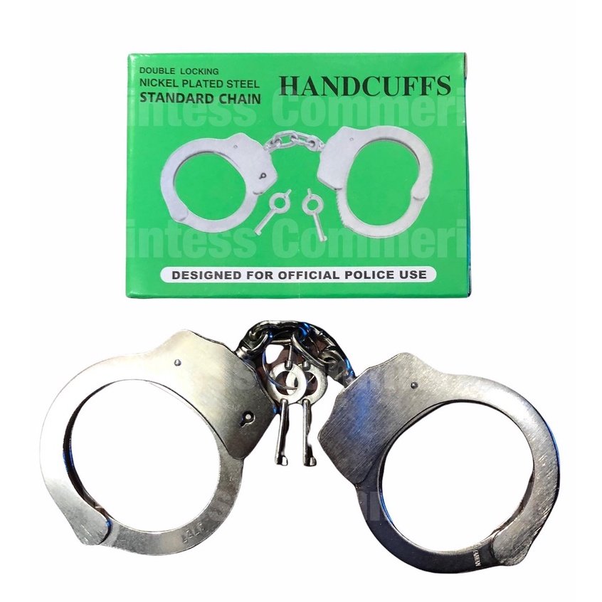 Handcuff Original Made in Taiwan Double Locking with 2 Keys Lazada PH