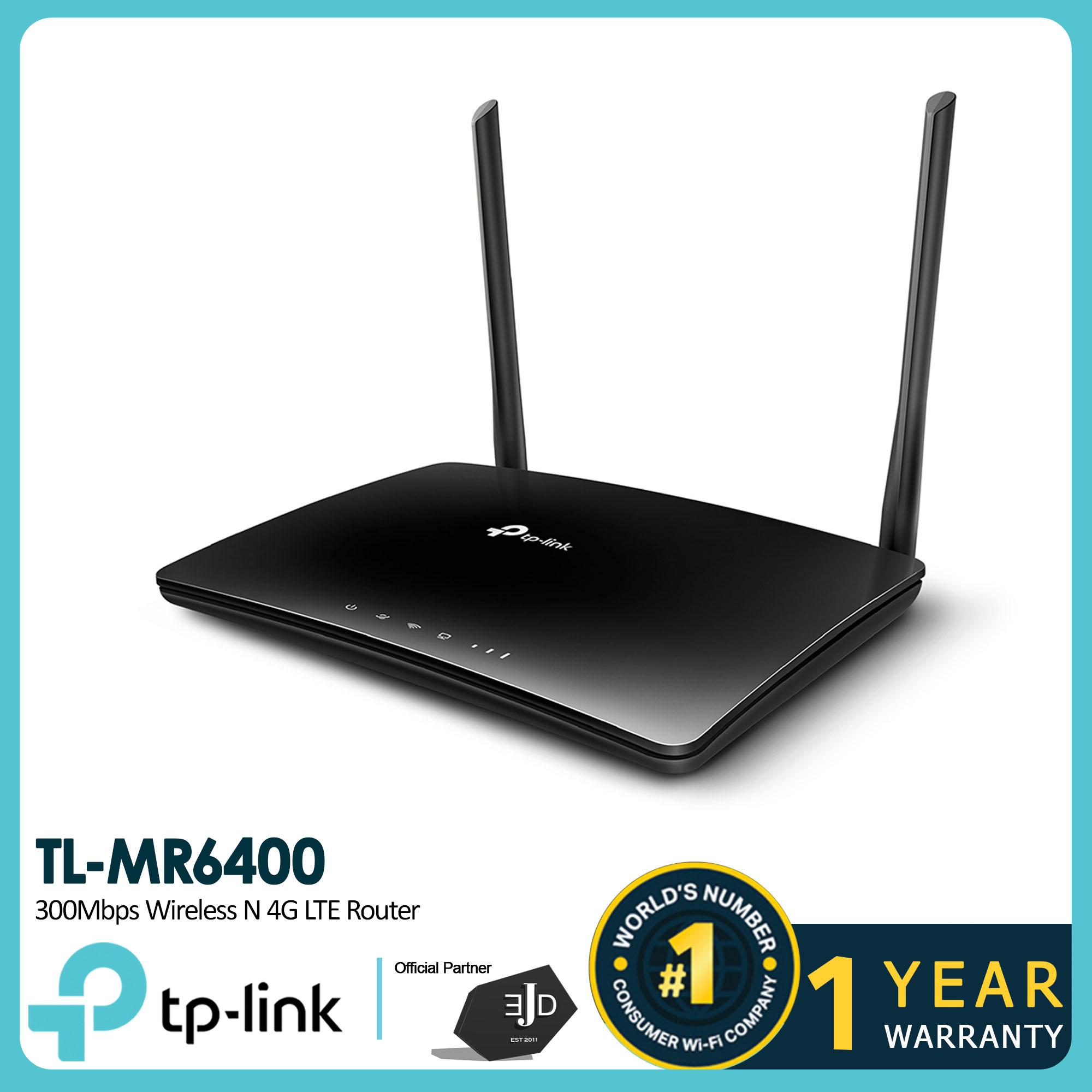 TL-MR6400, 300Mbps Wireless N 4G LTE Router