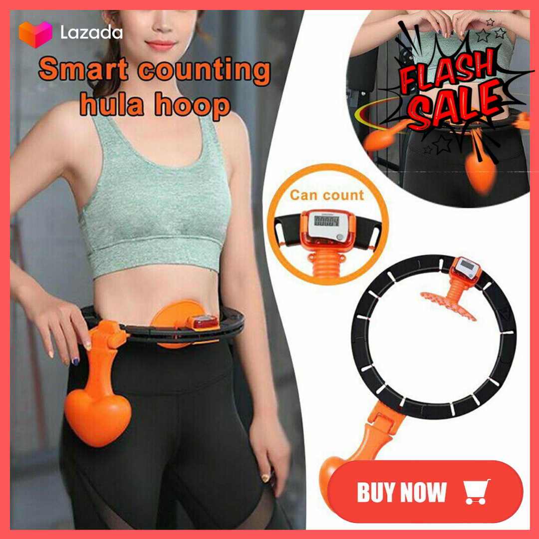 Smart Hula Hoop Auto Counting Spinning Lose Weight Weighted Hula Hoop Fitness 