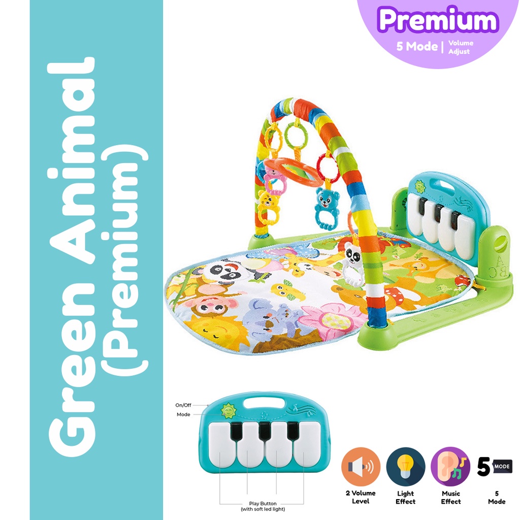 ORI Baby Music Rack Play Mat Kid Rug PuzzleColourful Carpet Piano