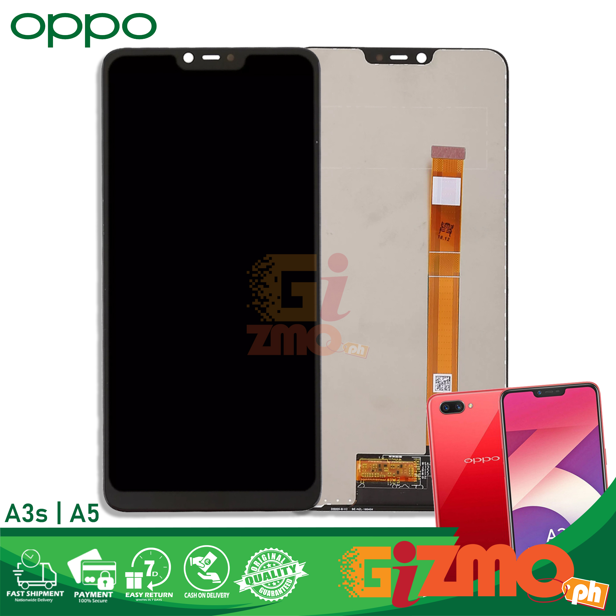 lcd set oppo a3s