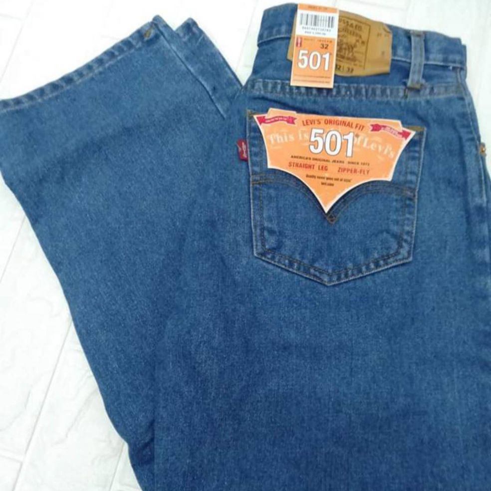 levis faded blue jeans