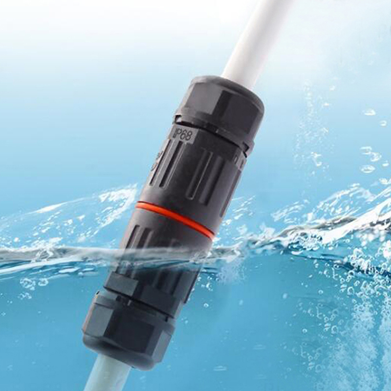 IP68 Industrial Electrical Waterproof Wire cable Connector Outdoor Plug Socket