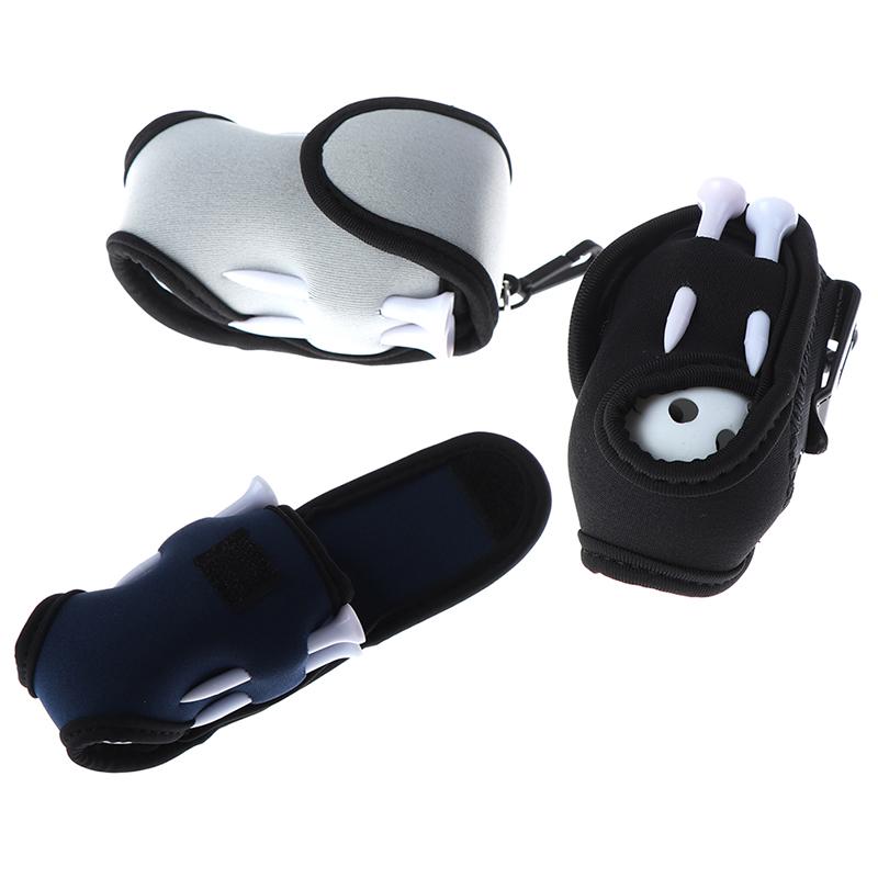 Wellsunny 1set Mini Portable Golf Ball Holder Small Bag Waist Pack Storage Aid Tool Golf