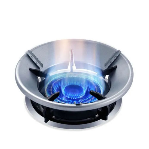 Variation Gasstove 24cm Windshield Cooker Gas Stove Stainless Steel