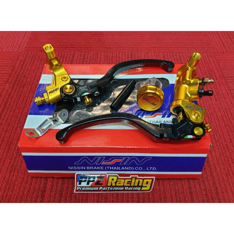 NISSIN BRAKE MASTER CLUTCH LEVER SET w CLEAR TANK Lazada PH