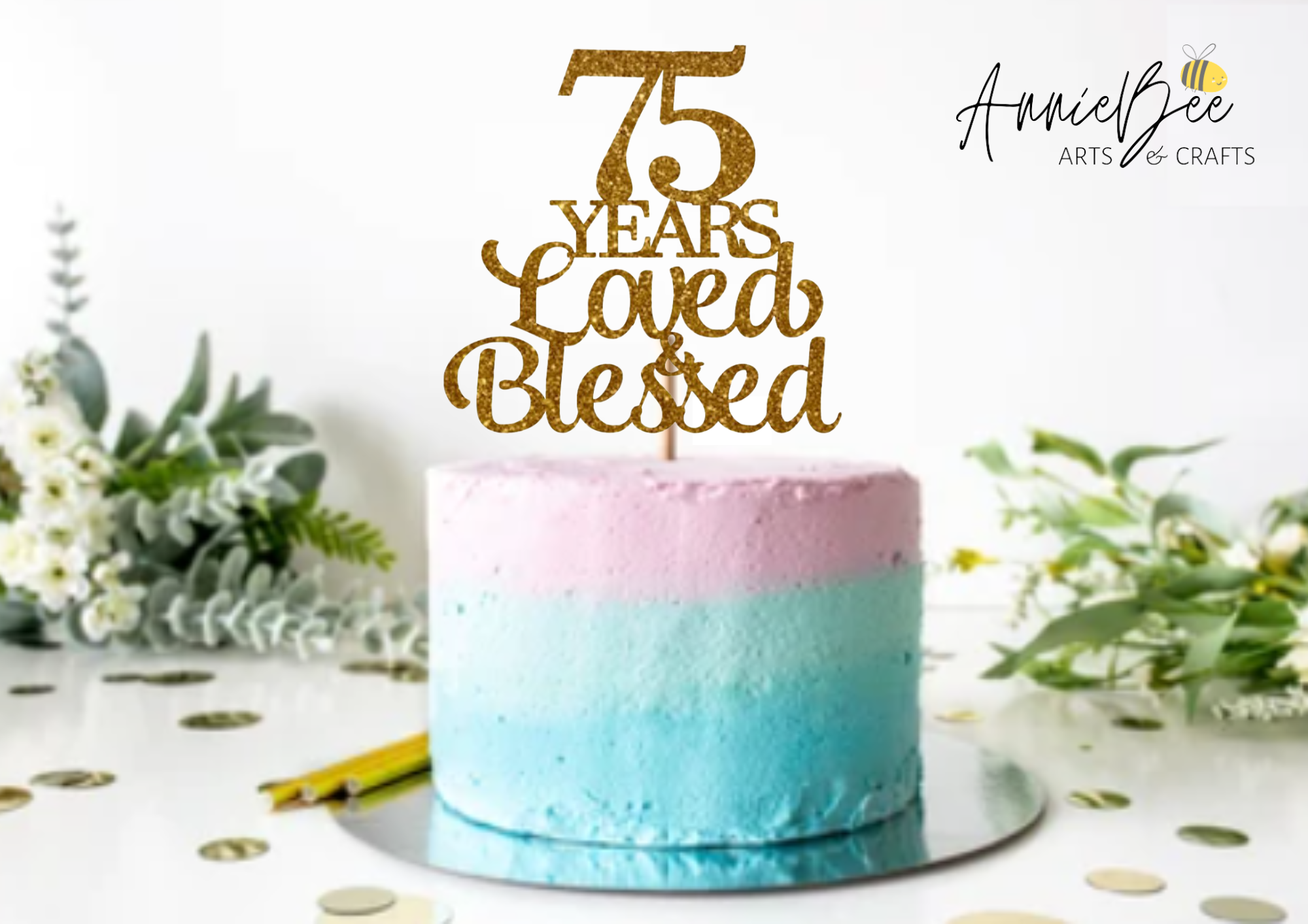 75th Birthday Cake — Skazka Cakes